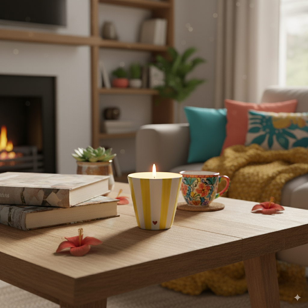 Bougie parfumée Coeur de Gurjum OALI