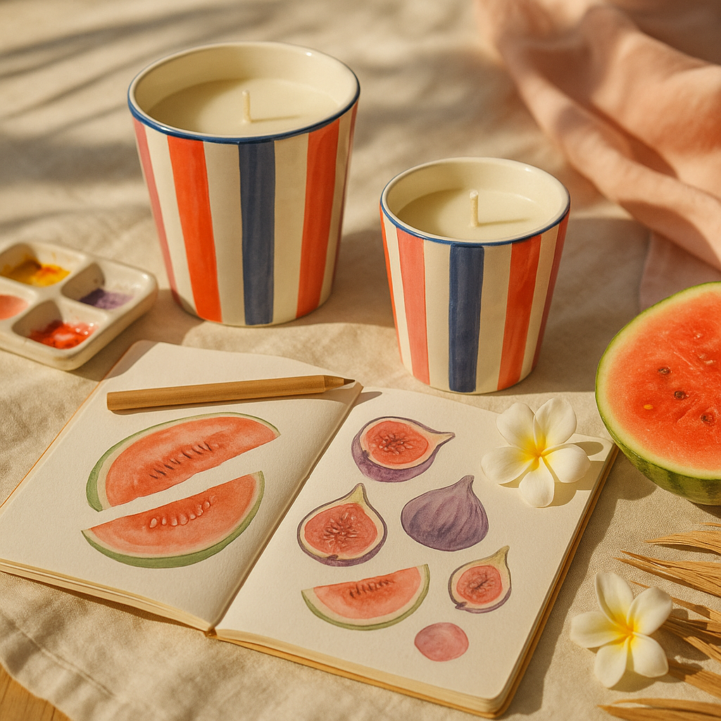 Bougie parfumée Pastèque Sauvage OALI