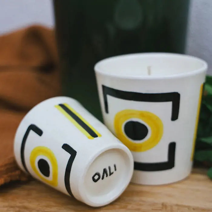 Bougie parfumée Bois de Cèdre et Elemi, notes boisées et résineuses