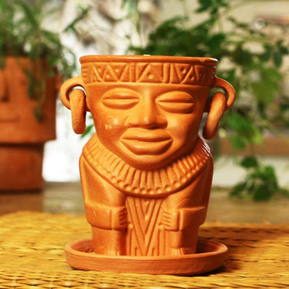 Bougie Chibchas Taille S OALI - Bougies fleurissantes