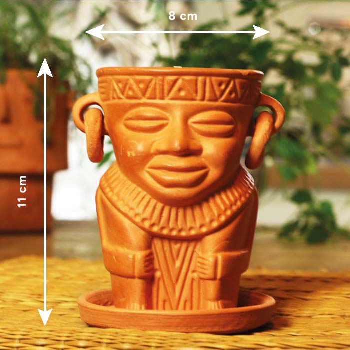 Bougie Chibchas Taille S OALI - Bougies fleurissantes