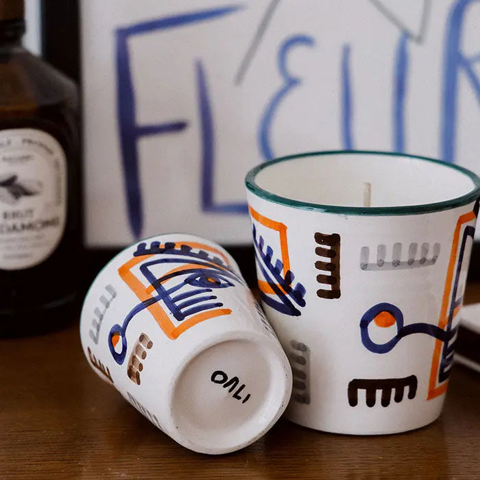 Bougie artisanale senteur Fleur de Lotus, une fragrance délicate et apaisante