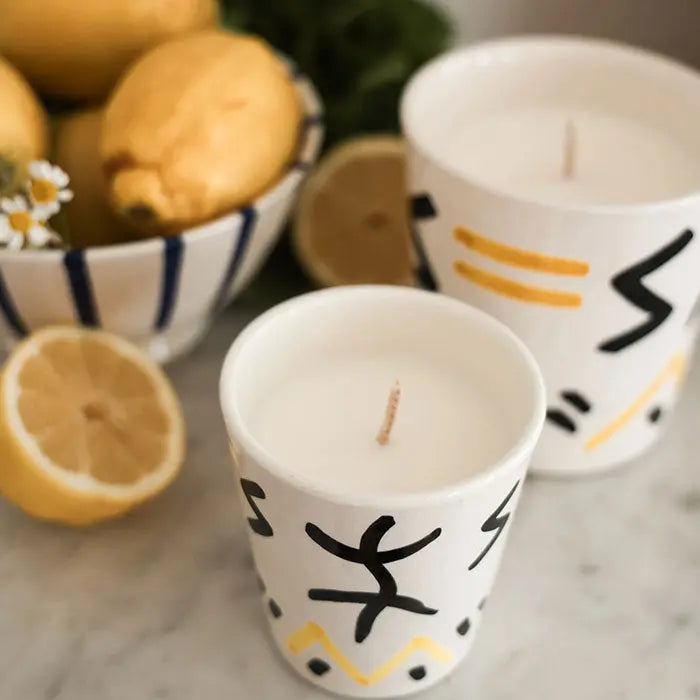 Bougie artisanale senteur Fève de Tonka, une fragrance suave et envoûtante